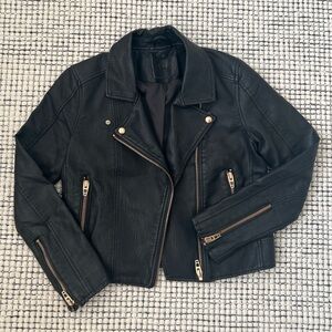 Blank NYC Leather Moto Jacket